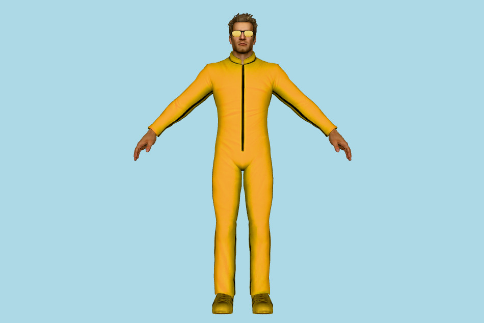 Chuck Greene Track Suit 3d model