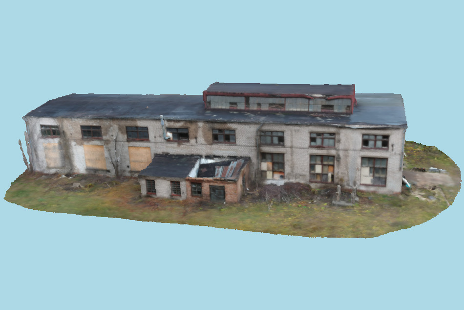 Abandoned Building 3d model