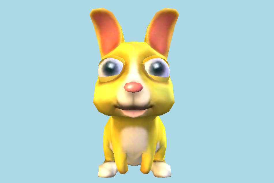 Pet Rescue Saga Bunny 3d model