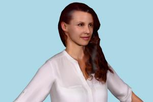 Olivia Casual Female Casual, female, lady, woman, girl, people, human, character, renderpeople