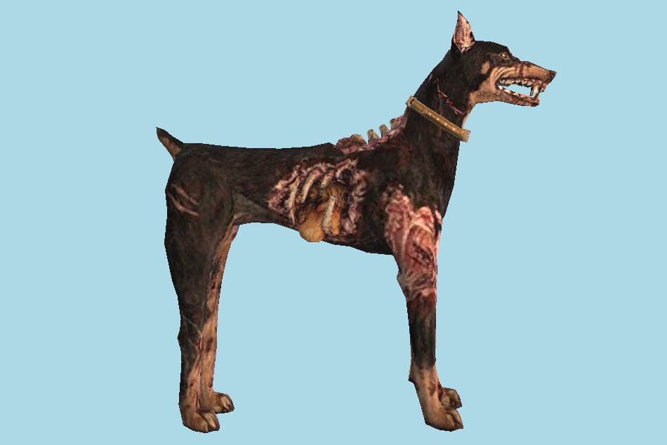 Resident Evil Cerberus Zombie Dog 3d model
