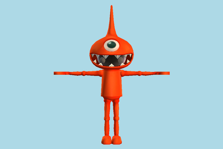 Chibi-Robo! Zip Lash Chibi-Robo Invader 3d model