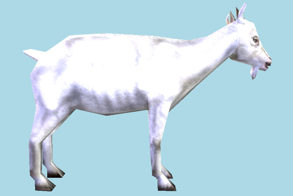 Harry Potter and the Philosopher`s Stone Goat 3d model