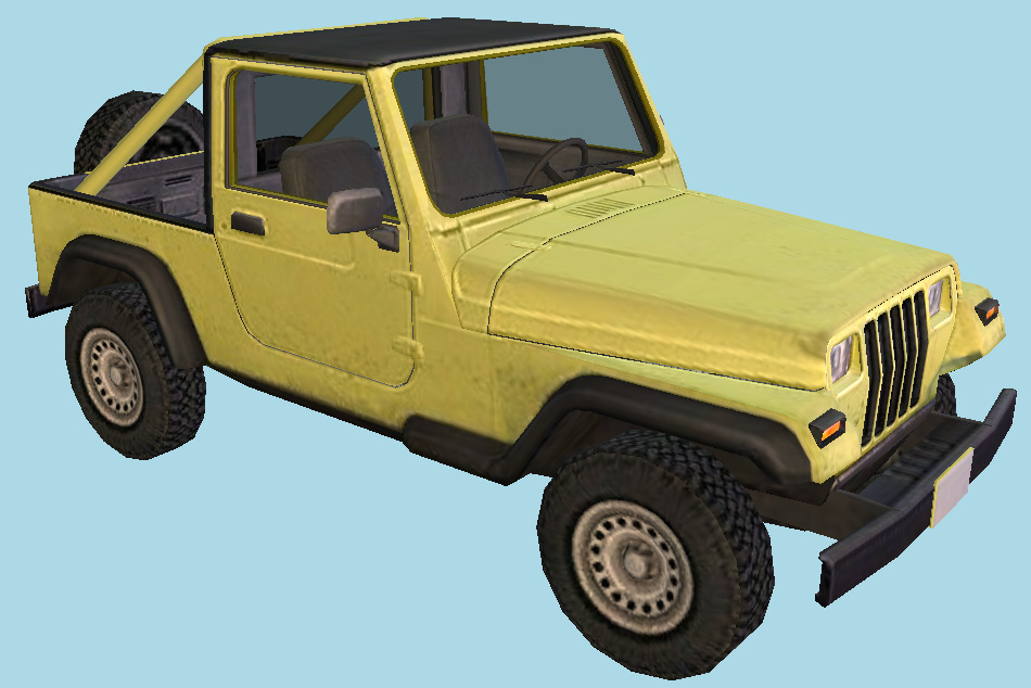 Jeep 4x4 3D Model