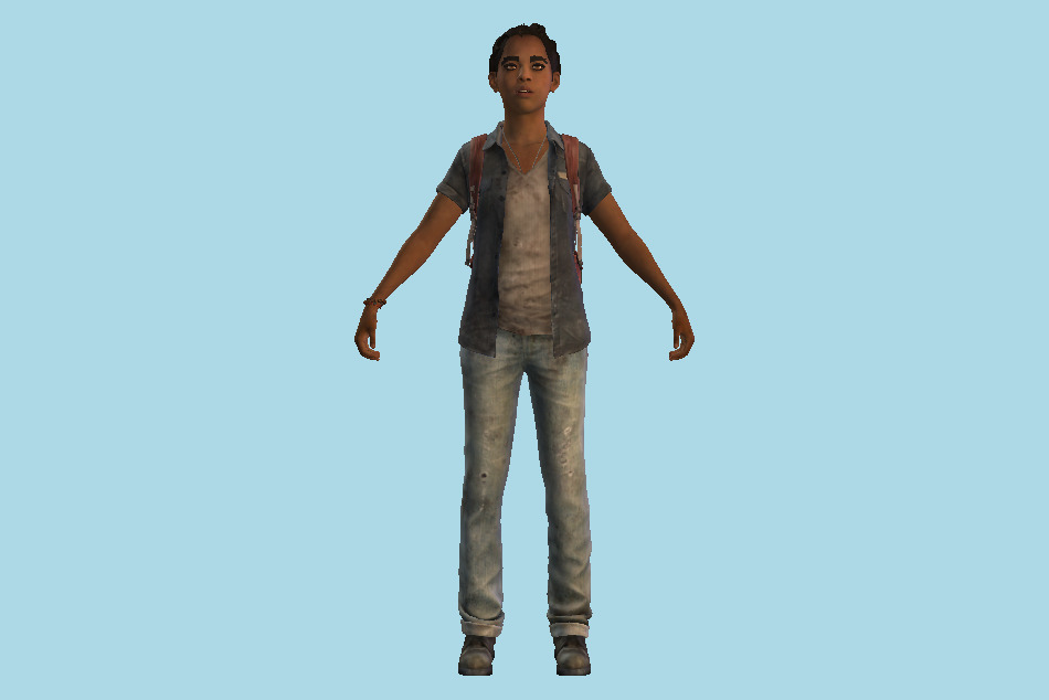 The Last Of Us - TLOU Riley 3d model