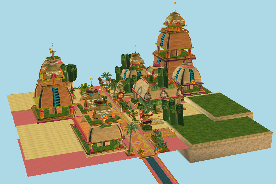 Sonic Colors Tropical Resort Acts Part 2 3d model