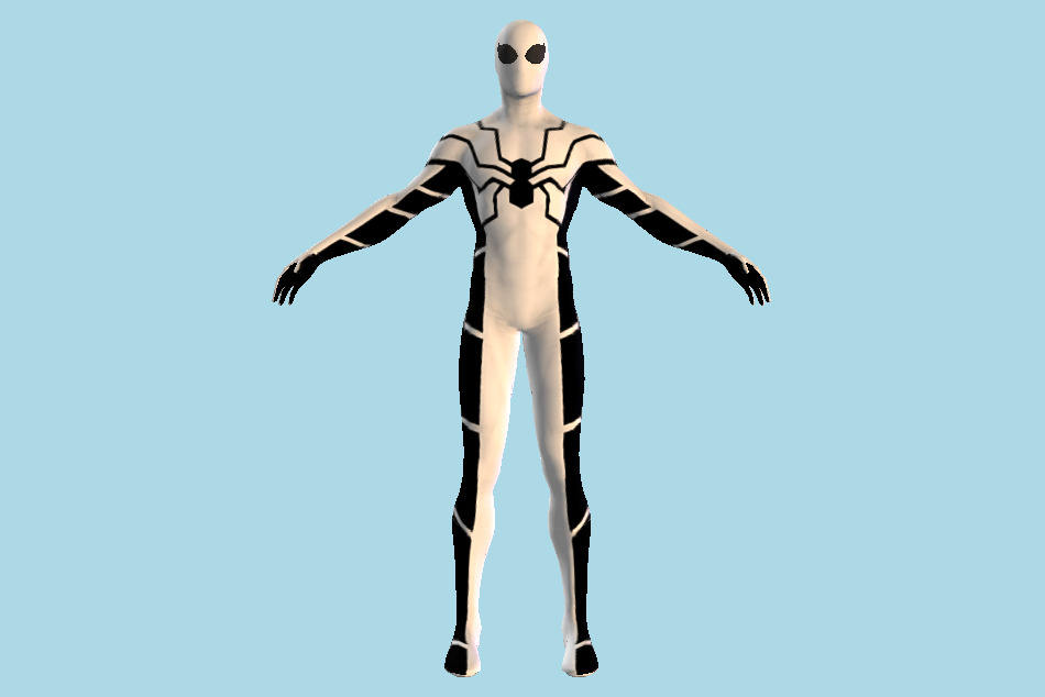 Spider-Man Future Foundation suit 3d model