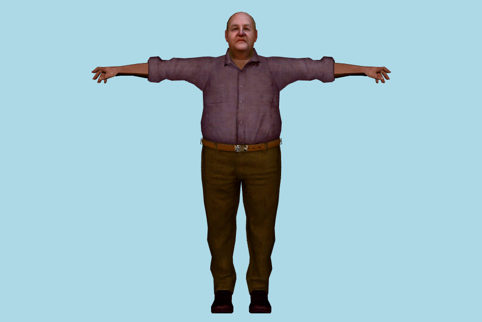 Man 3d model