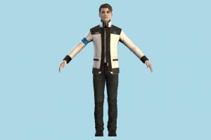 Detroit RK900 Detroit, Become-Human, man, male, people, human, android, character