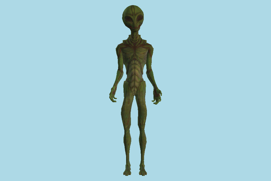 Alien 9 3d model