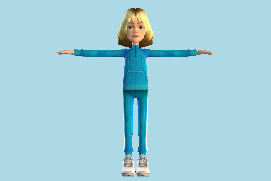 Charlie and the Chocolate Factory Violet Beauregarde Girl 3d model