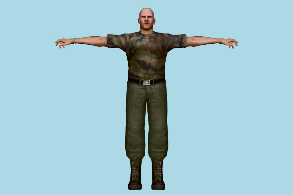 Man 3d model