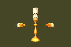 Lumiere candelabra