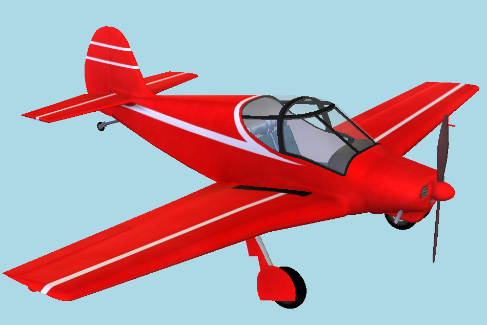 CAB G.Y.30 Aircraft 3d model