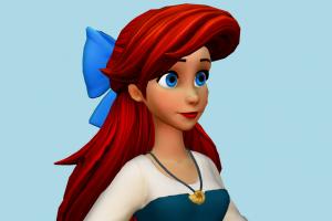 Ariel disney, girl, female, fantasy, cartoon, toony, woman, people, human, character