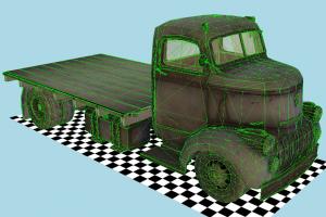 Old Truck truck, vehicle, military, army, car, carriage, old