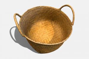 Basket food, wooden, flower, basket, weave, wicker, hanmper, wood