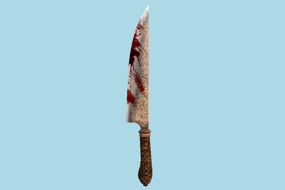Alice: Madness Returns Vorpal Blade Knife 3d model