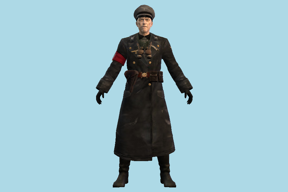 Nazi Soldiers  5 3d model