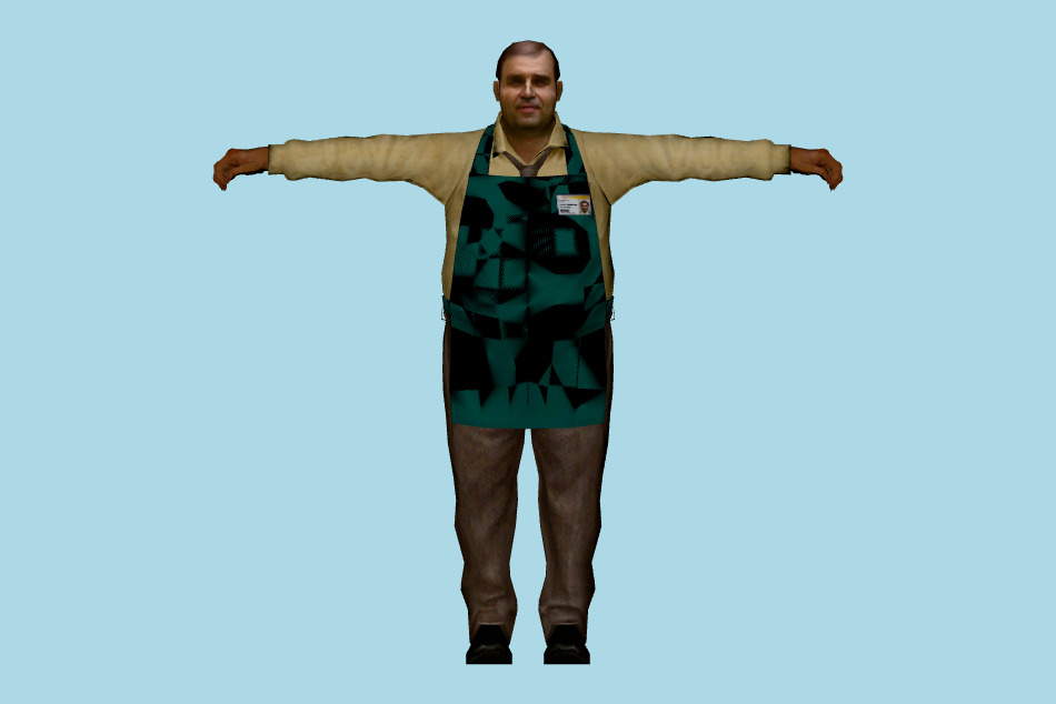 Urban Man 3d model