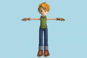 Matt Ishida Pokemon, Pokémon, Digimon, boy, children, male, people, human, character, cartoon