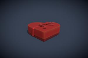 Heart Shaped Present 3D Model heart, valentine, love, valentines, wedding, day, gift, surprise, box, present, package, anniversary, passion, romance, valentines-day, celbration, human-heart