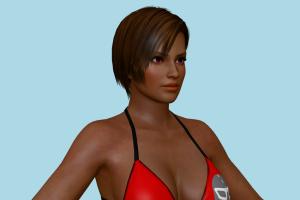 Lisa DOA, bikini, hentai, girl, woman, female, people, human, xna, characters, rigged