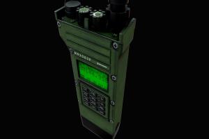 MR3000P VHF Tactical Military Radio games, army, audio, props, weapon-3dmodel, substancepainter, substance, weapons, military, radio
