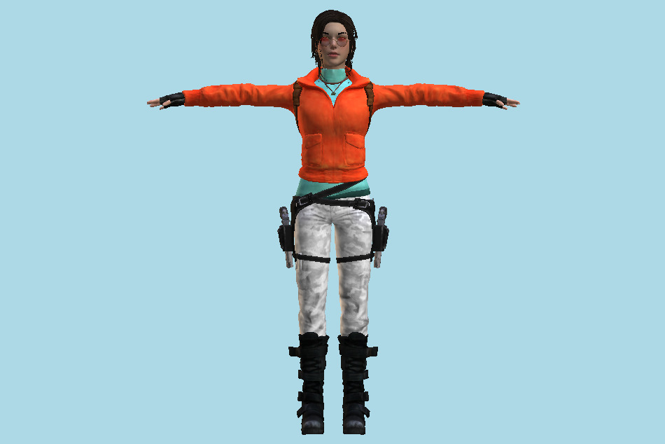Tomb Raider - Lara Croft 3d model