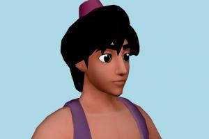 Aladdin Aladdin, aladden, disney, cartoon-character, KH, Kingdom-Hearts, character, cartoon, toony, boy, man, male, people