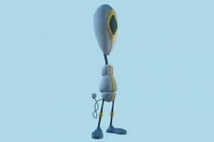 Robot Lamp lamp, character, robot