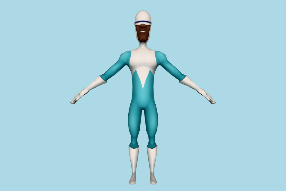 The Incredibles - Frozone 3d model