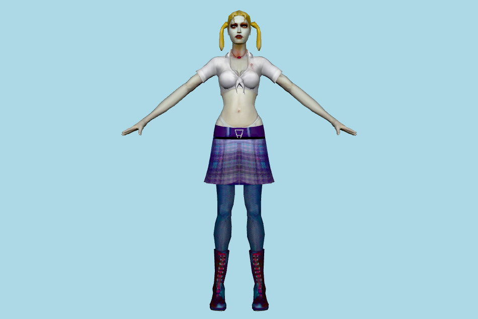 True Crime Streets Of LA - Jeanette Voerman 3d model