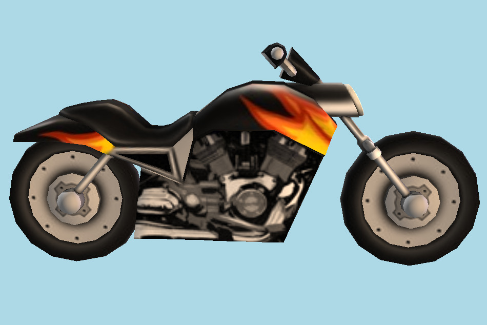 Download Roblox 3d Models For Free - red motorbike roblox