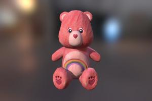 Carebear Plushie from Chappie 
