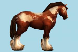 Horse horse, animal, animals, wild, nature, mammal, ruminant, zoology, africa, forest, jungle, predator, prey, low-poly