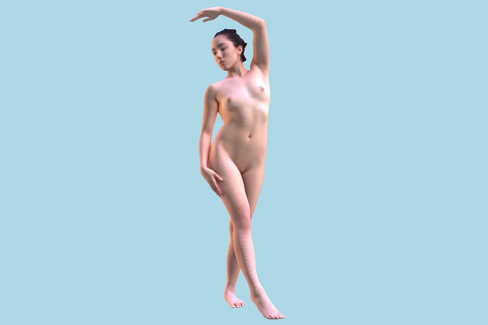 Naked Girl 3d model