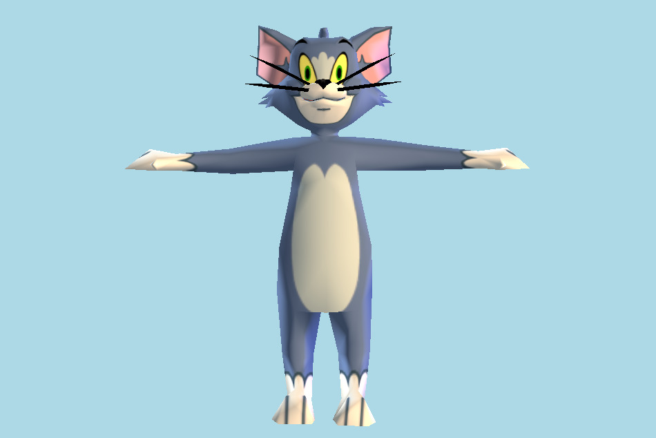 Tom and Jerry 3d model