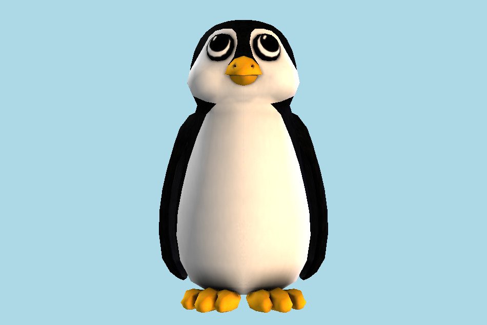Roblox Penguin Power Pet 3d model