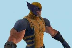 Marvel Wolverine 3d model