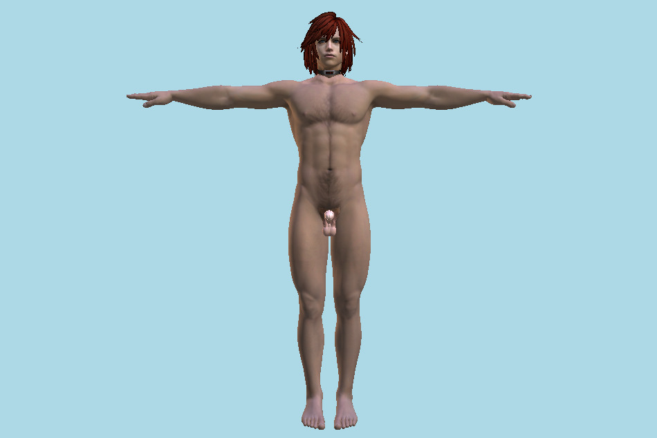 Reborn Steve Nude Man 3d model