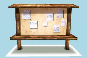 Board board, tablet, notes, sheet, news