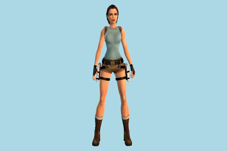 Tomb Raider Lara Croft 3d model