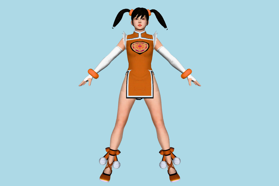 Ling Xiaoyu 3d model