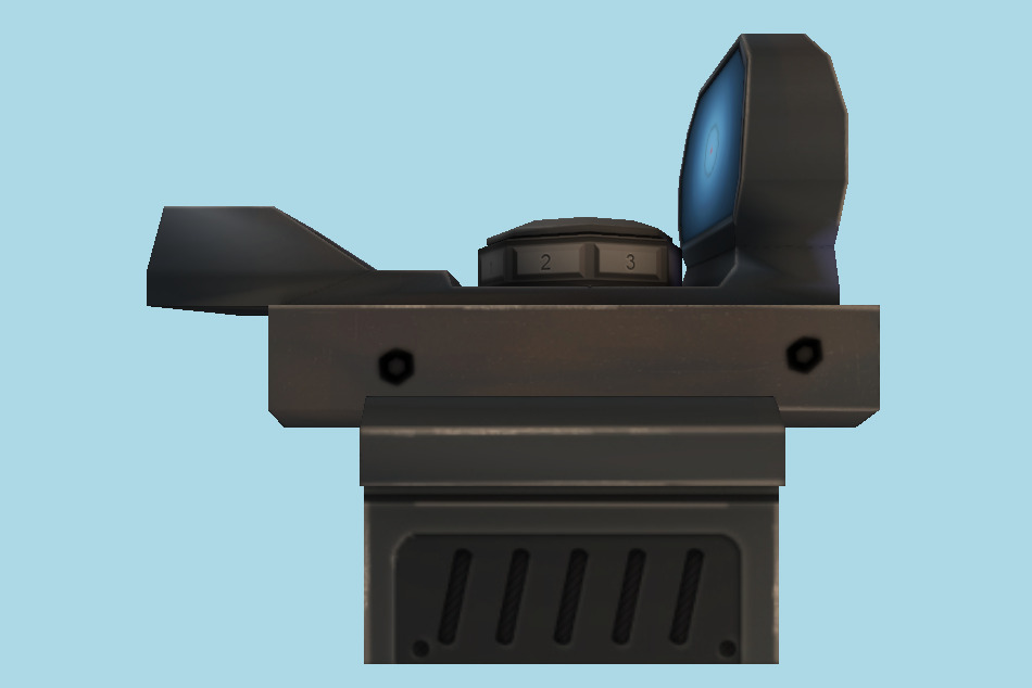 Gun Scope 3d model
