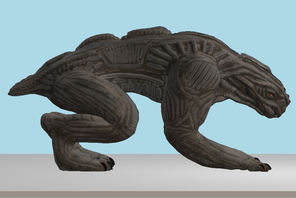 Alien Animal 3d model