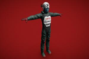 Cyberpunk 2077 TRAUMATEAM gaming, videogame, cyberpunk, decorative, ar, figurine, statue, cyberpunk-2077, home, animation, decoration, sculpture, gameready