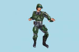 Soldier mdl, hlmdl, halflife, characters, animated