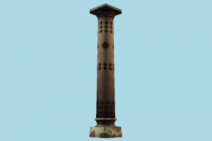 Column pillar, column, statue, sculpture, stone, marble