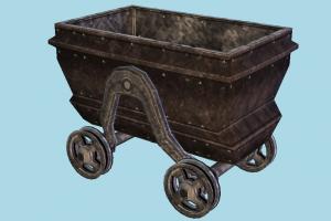 Wagon wheelbarrow, cart, barrow, wagon, carriage, vehicle, metal